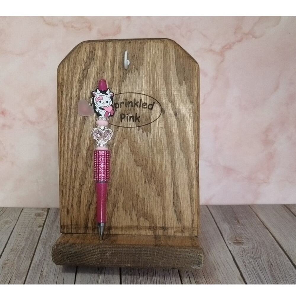 #HK-1053 Handmade Beaded Pen Hello Kitty